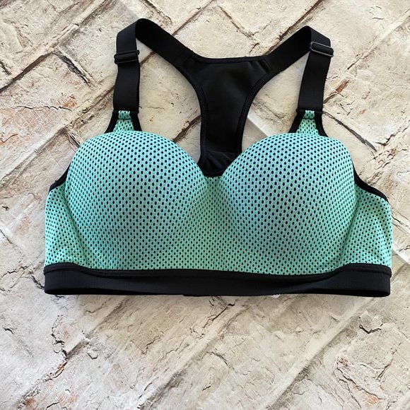 Victoria's Secret VSX Blue Sports Bra 34 B - Picture 7 of 8